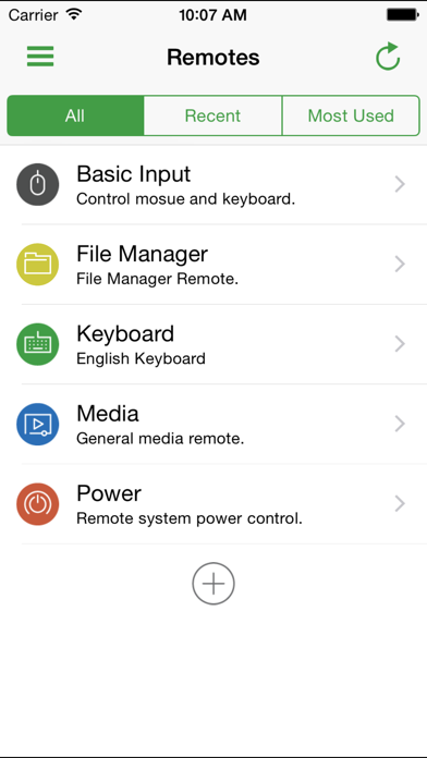 Unified Remote Full app screenshot 1