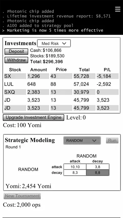 Universal Paperclips app screenshot 3