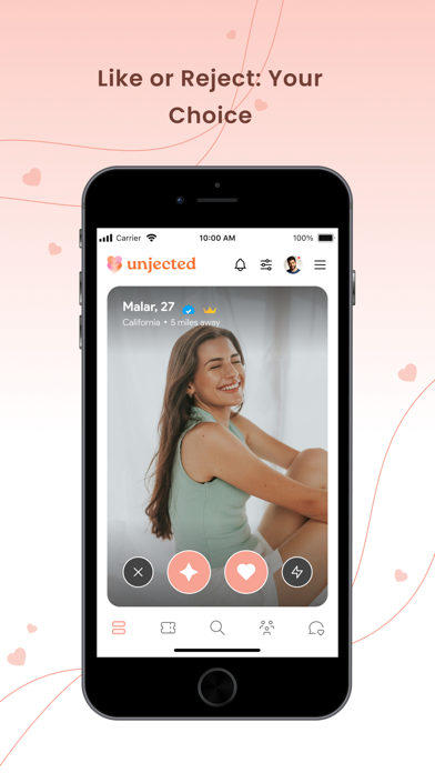 Unjected app screenshot 1