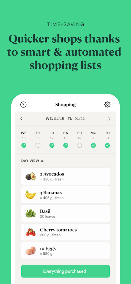 Upfit Nutrition Coaching app screenshot 6