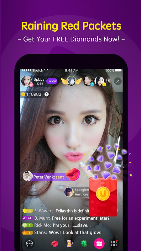 Uplive-Live Stream, Go Live app screenshot 4