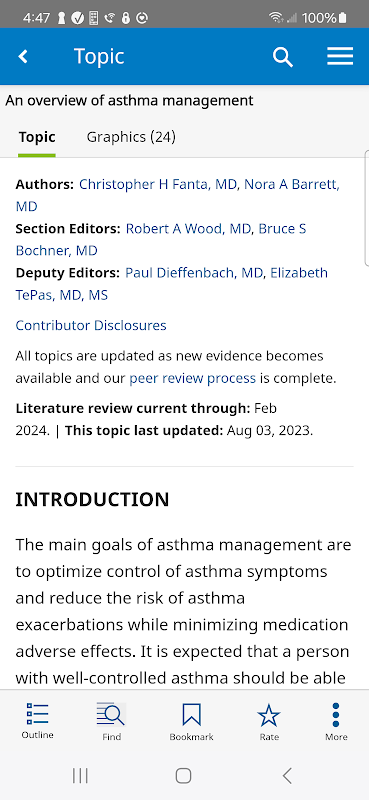 UpToDate app screenshot 4