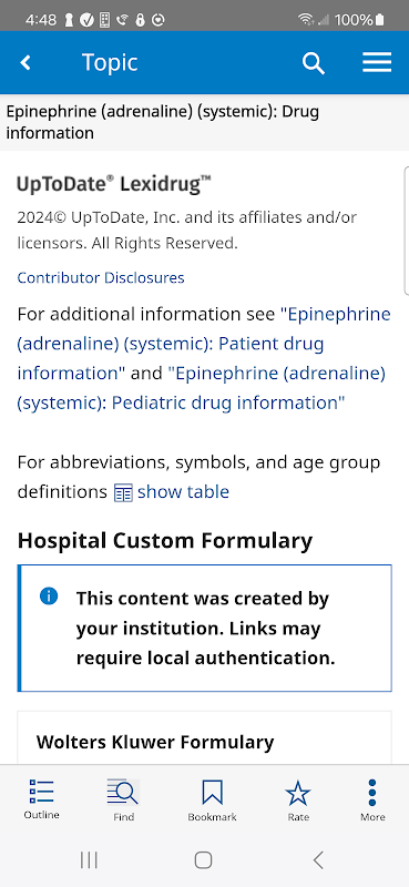 UpToDate app screenshot 8