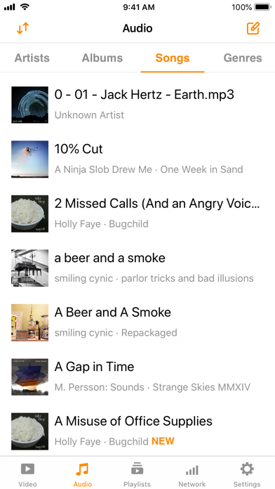 USB Audio Player PRO app screenshot 2