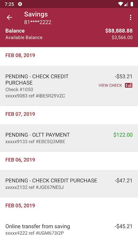 VCNB Mobile Banking app screenshot 4
