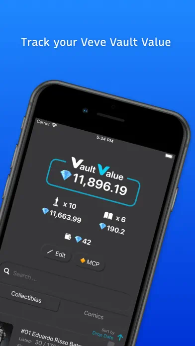 VeVe app screenshot 1