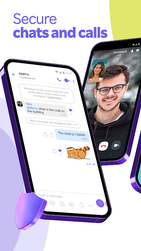 Rakuten Viber Messenger app screenshot 2