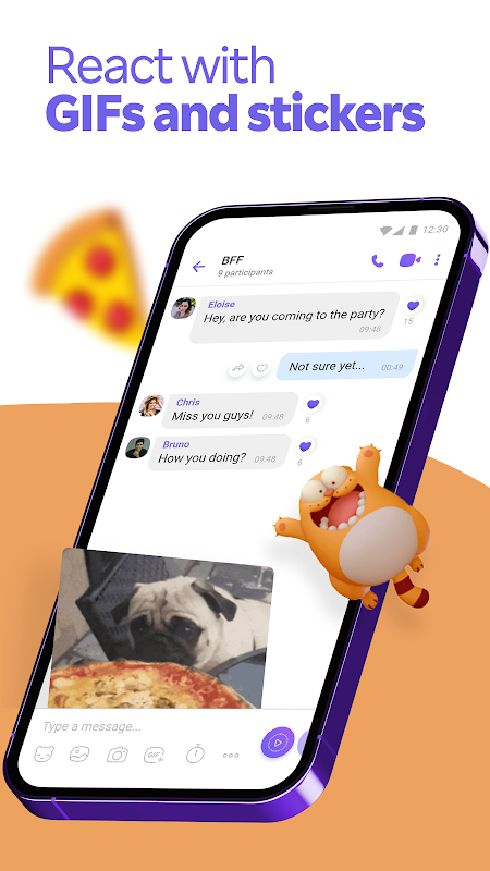 Rakuten Viber Messenger app screenshot 5