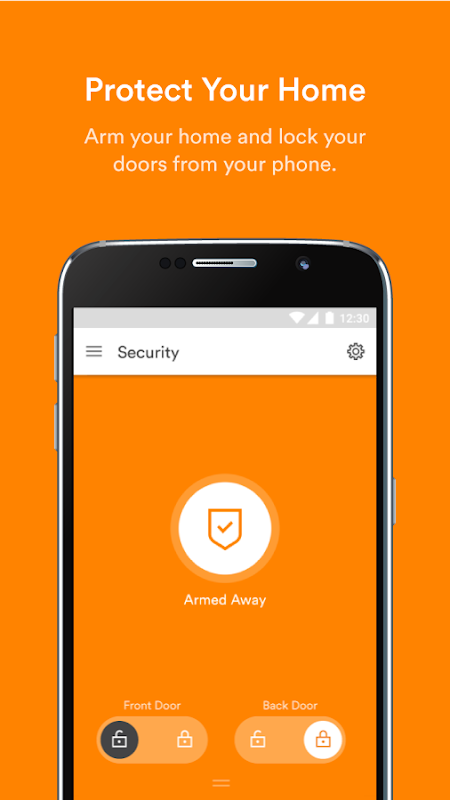 Vivint app screenshot 1
