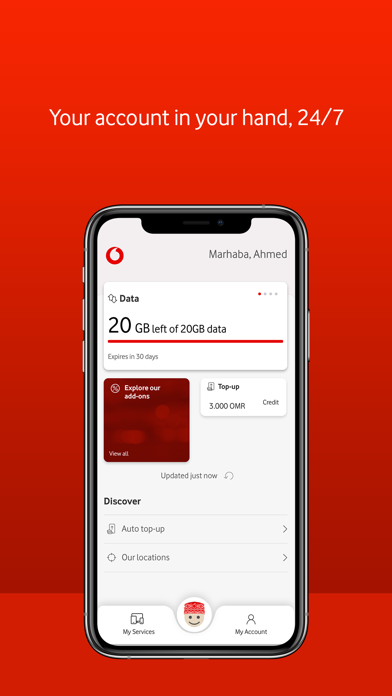 VodaPay app screenshot 1