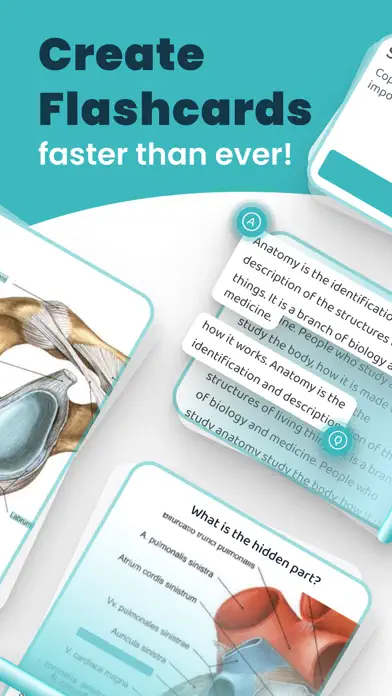 AI Study Flashcards: Voovo app screenshot 1