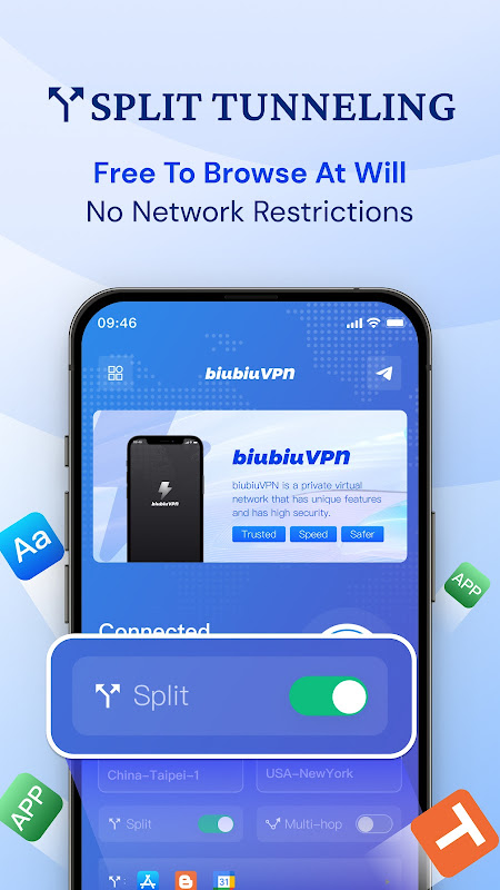 VPN – biubiuVPN Fast & Secure app screenshot 4