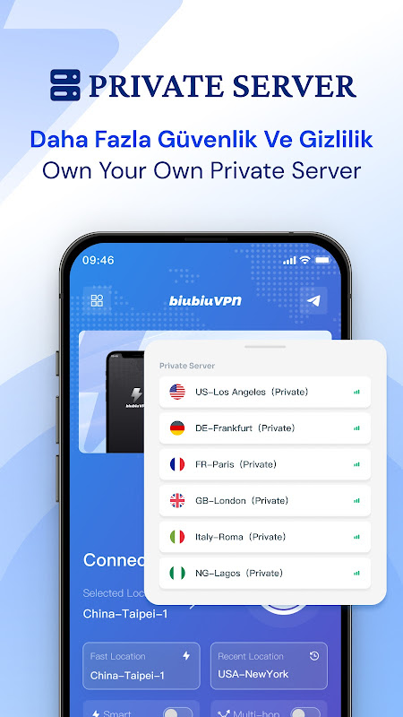 VPN – biubiuVPN Fast & Secure app screenshot 6
