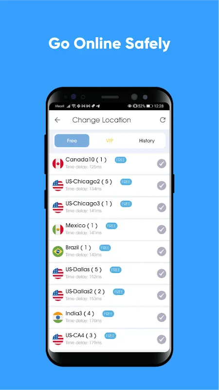 VPN – Super Unlimited Proxy app screenshot 4