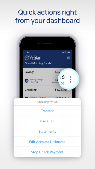 VyStar Mobile app screenshot 3