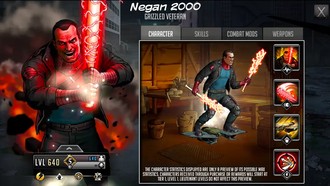 Walking Dead: Road to Survival app screenshot 2
