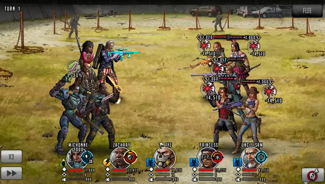 Walking Dead: Road to Survival app screenshot 4