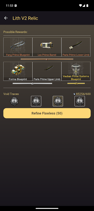 Warframe Companion app screenshot 6