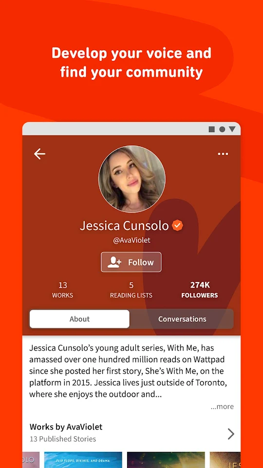 Wattpad – Read & Write Stories app screenshot 7