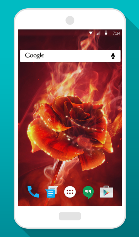 Wave Live Wallpapers Maker 3D app screenshot 1