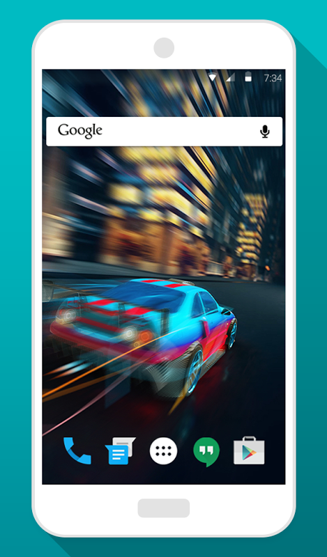 Wave Live Wallpapers Maker 3D app screenshot 3
