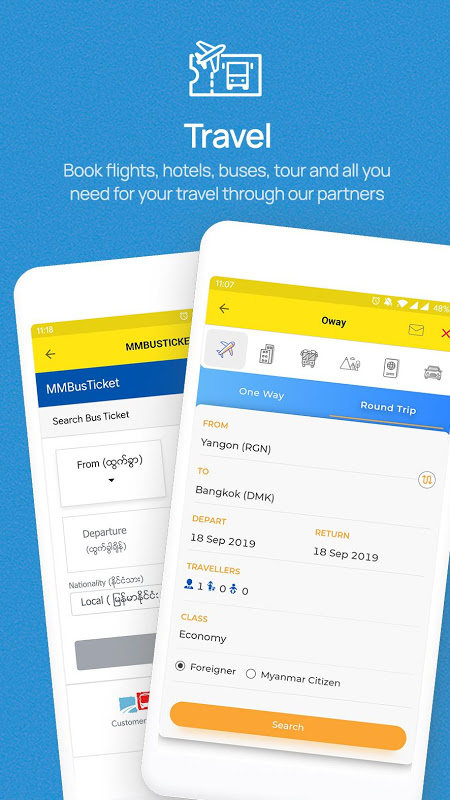 WavePay APP by Wave Money app screenshot 1