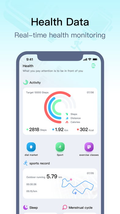 Wearfit Pro app screenshot 1