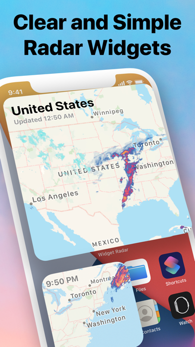 Weather app – Radar & Widget app screenshot 1