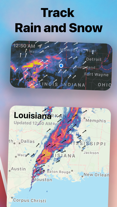 Weather app – Radar & Widget app screenshot 2