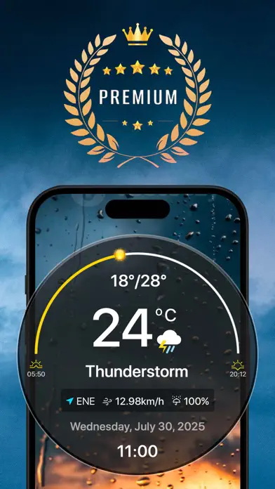 Weather Forecast & Live Radar app screenshot 1