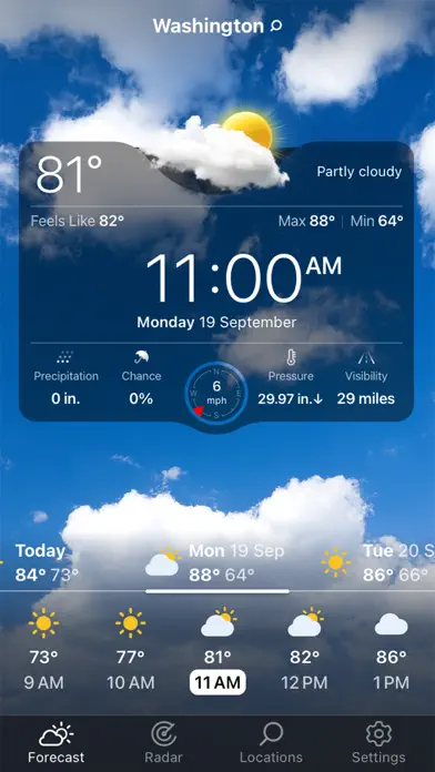 Weather Home: Local Forecast app screenshot 3