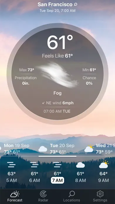 Weather Home: Local Forecast app screenshot 4