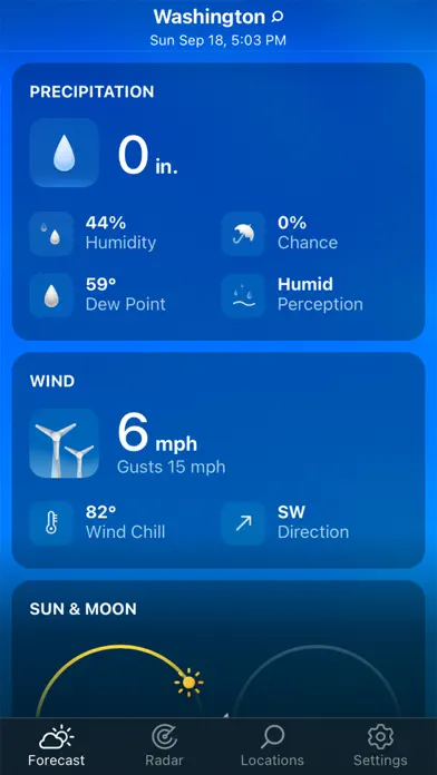 Weather Home: Local Forecast app screenshot 5