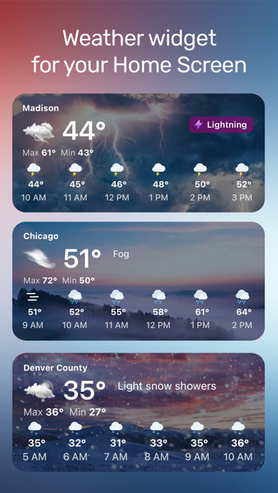 Weather Home: Local Forecast app screenshot 7
