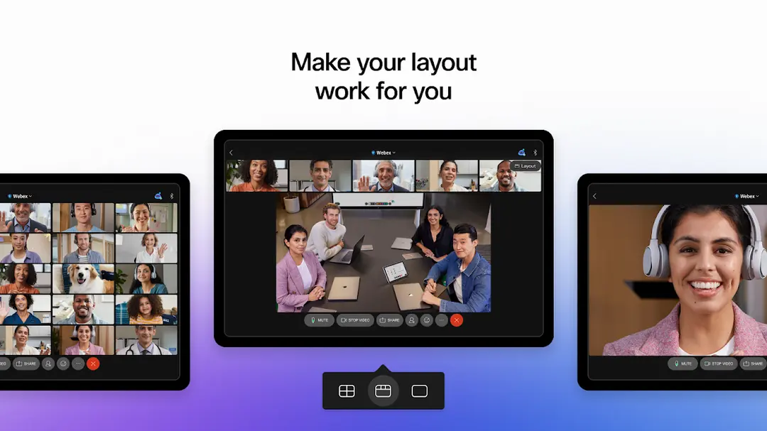 Webex Meetings app screenshot 7
