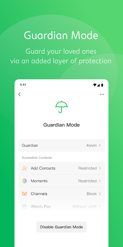 WeChat app screenshot 5