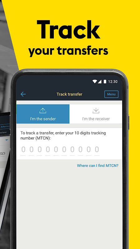 Western Union Money Transfer app screenshot 6