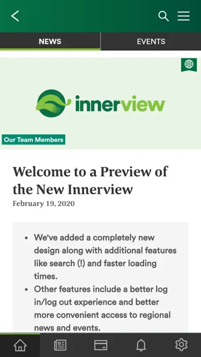 WFM Innerview app screenshot 2