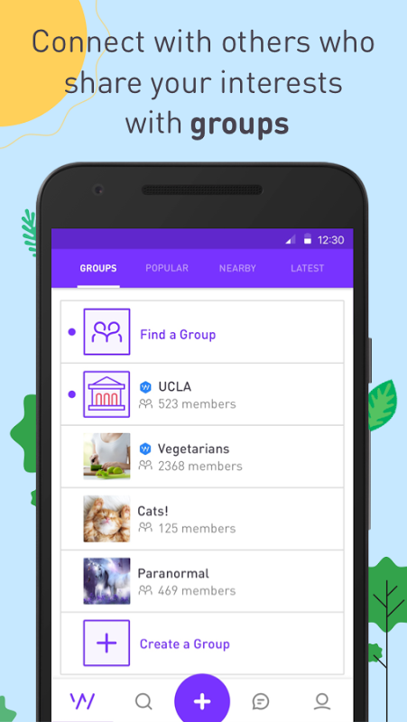 Whisper app screenshot 2