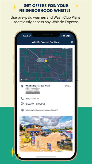 Whistle Express Car Wash app screenshot 2
