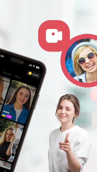 Who – Live Video Chat app screenshot 2