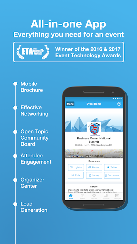 Whova – Event & Conference App app screenshot 1