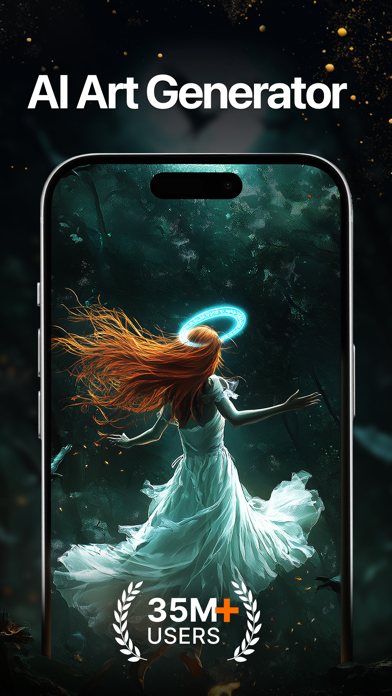 Wonder – AI Art Generator app screenshot 1