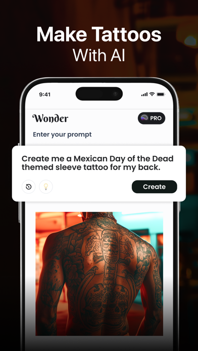Wonder – AI Art Generator app screenshot 2