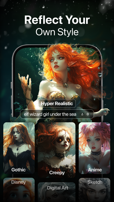 Wonder – AI Art Generator app screenshot 5