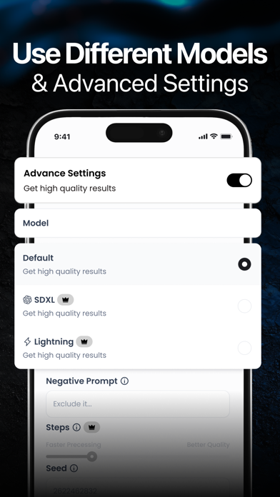 Wonder – AI Art Generator app screenshot 7