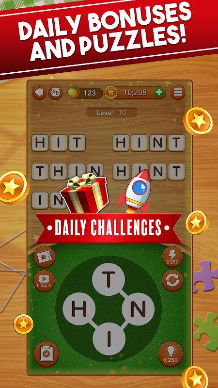 Word Collect – Word Games Fun app screenshot 1