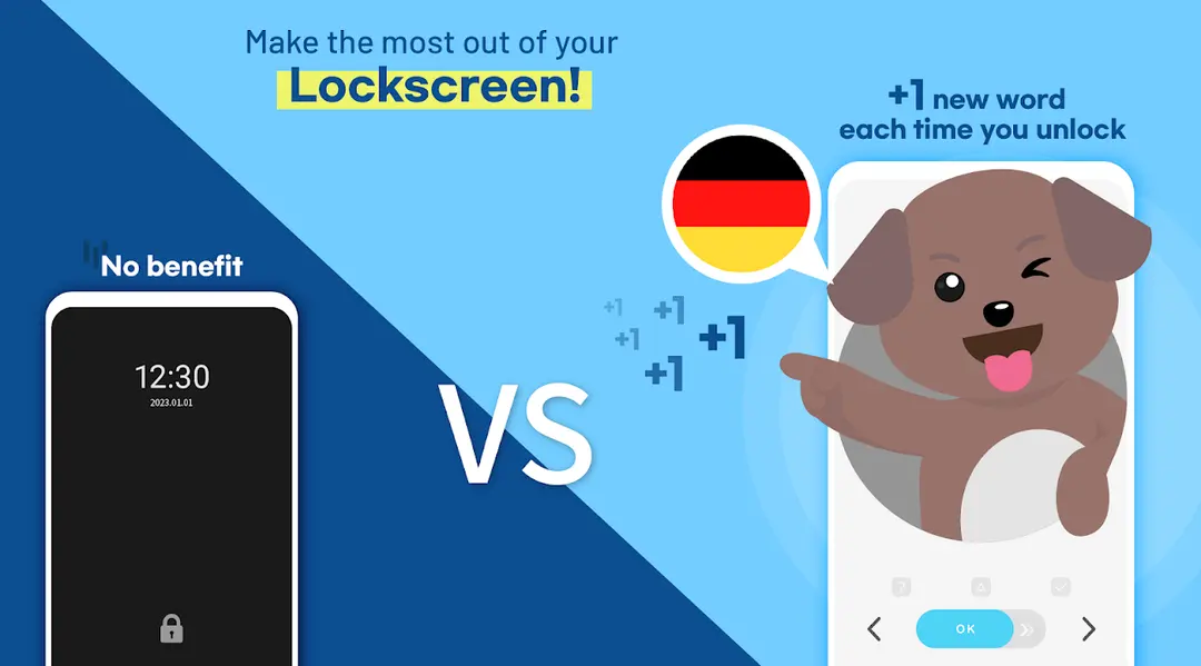 WordBit German (for English) app screenshot 1