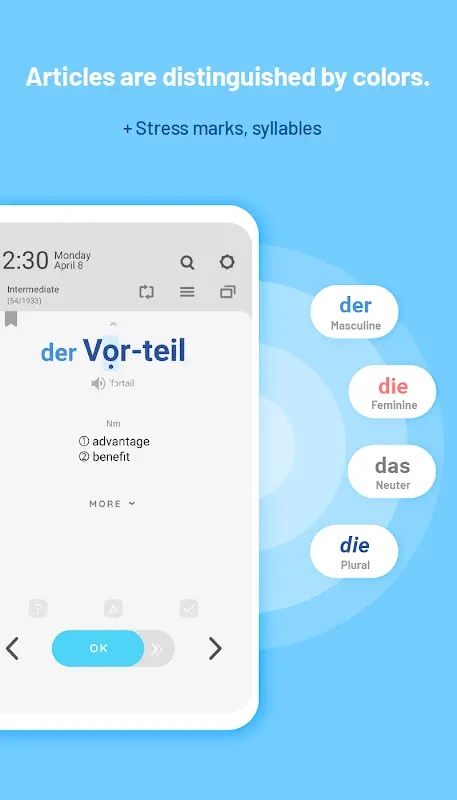 WordBit German (for English) app screenshot 4