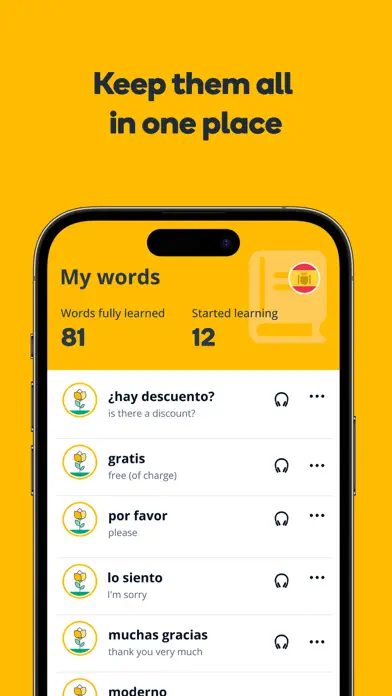 WordDive: Learn a new language app screenshot 5